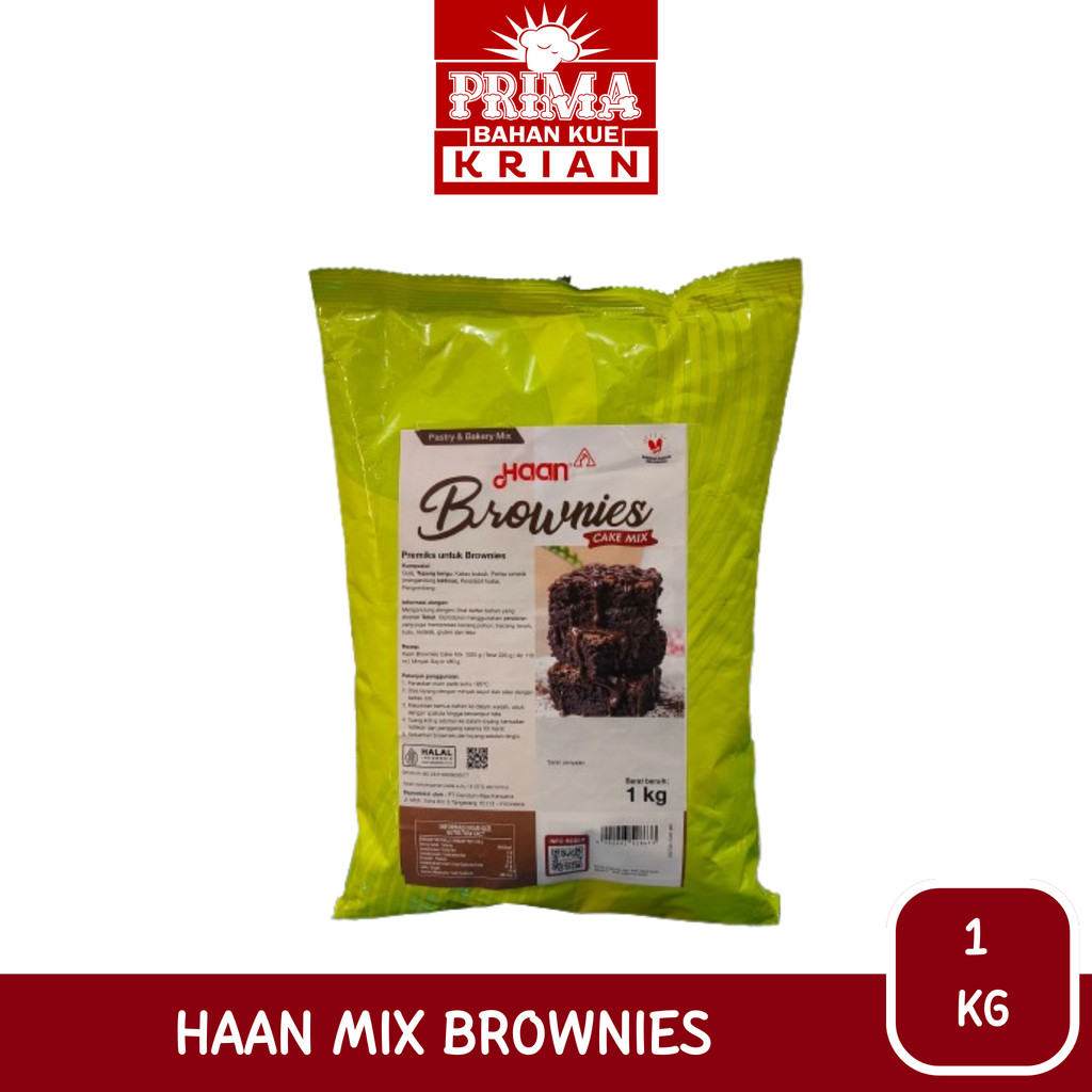 

HAAN CAKE MIX BROWNIES 1 KG
