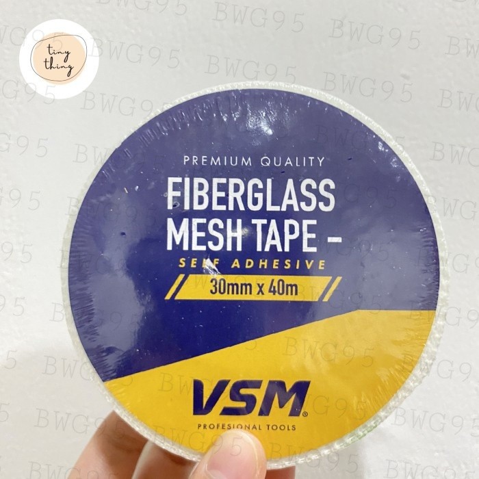 

Lakban Gypsum 1" / Fiberglass Mesh Tape 1inch 1inci 1in 1 inch 1 inci 1 in kain fiber berbahan tebal