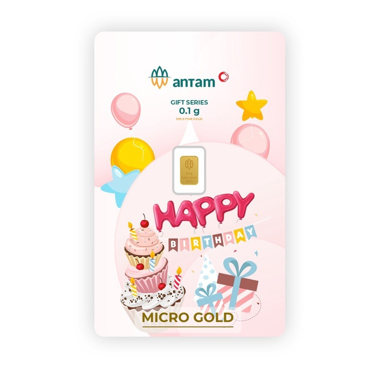 Emas Logam Mulia Antam / UBS / Hartadinata / Lotusarchi 0.1 gram LM Micro Gold 24k Hadiah Kado Gift 