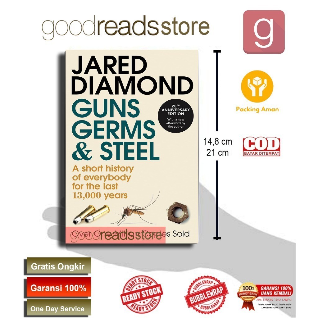 Gun Germs & Steel - Jared Diamond (English) - goodreads