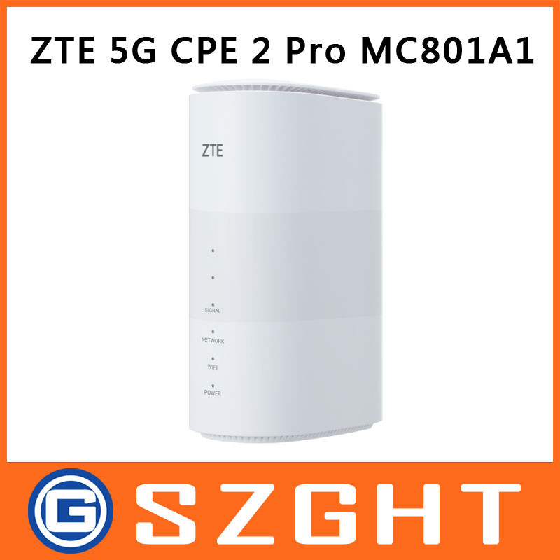 SPECIAL PRICE New Unlocked ZTE MC801A1 5G Indoor CPE Router With SIM Card Slot SDX55 Platform WiFi6 