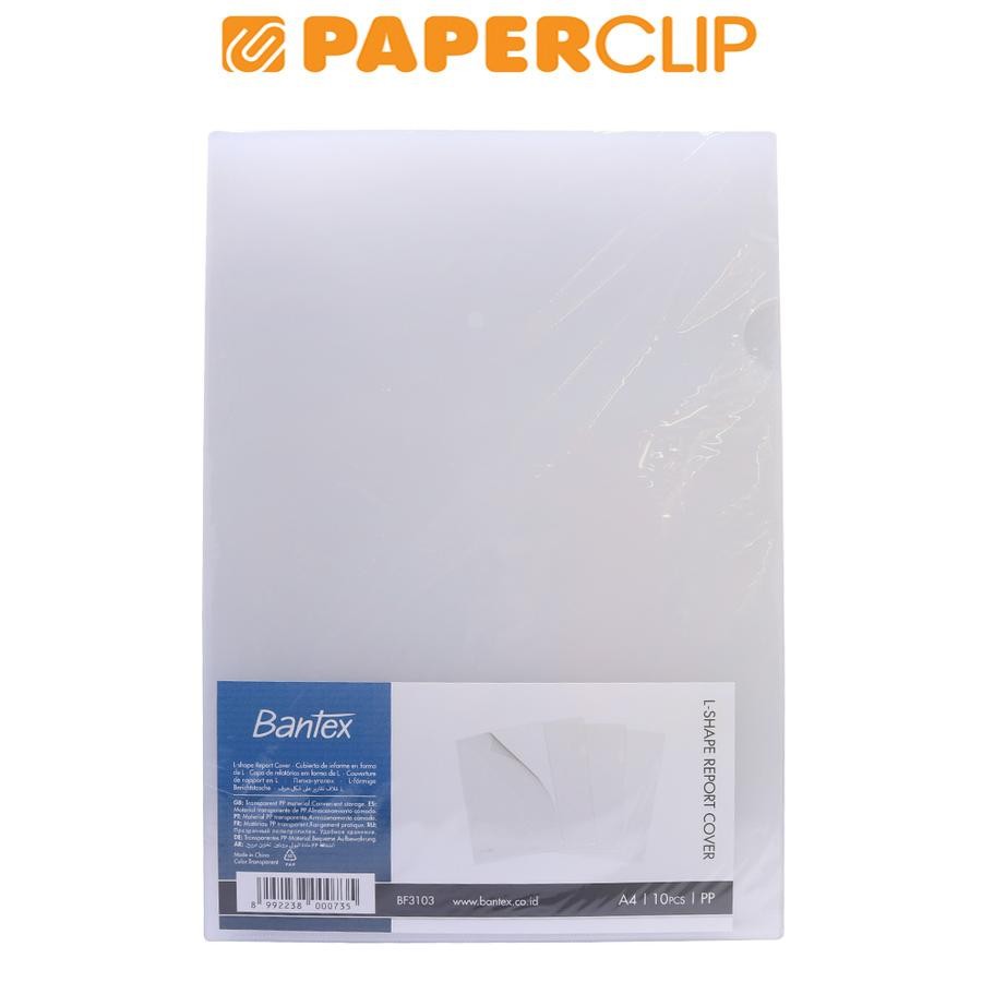 

CLEAR SLEEVES A4 BANTEX BF3103 08 TRANSPARAN 10
