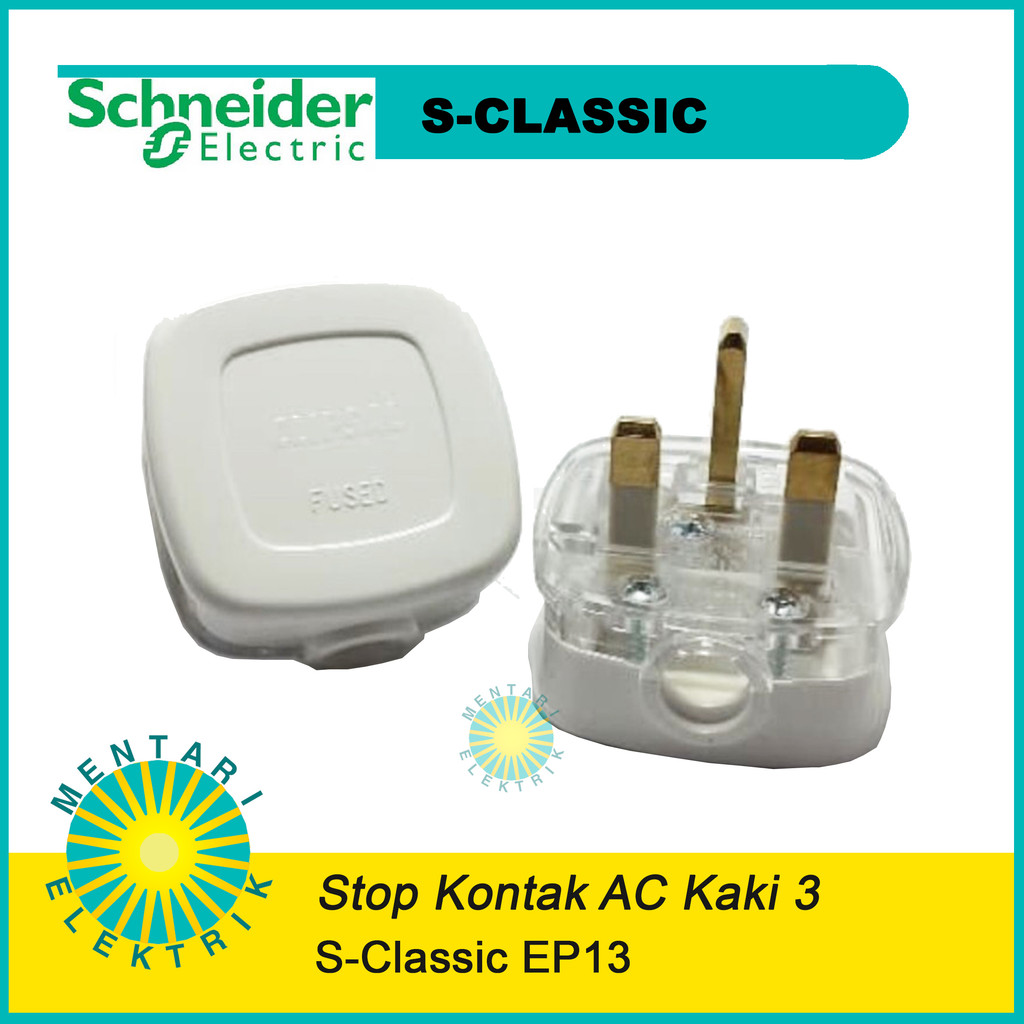SCHNEIDER Steker AC Kaki 3 "S-Classic" EP13