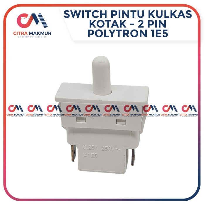 (FS) Switch Pintu Kulkas Saklar Lampu Showcase Freezer Kotak Polytron 1E5