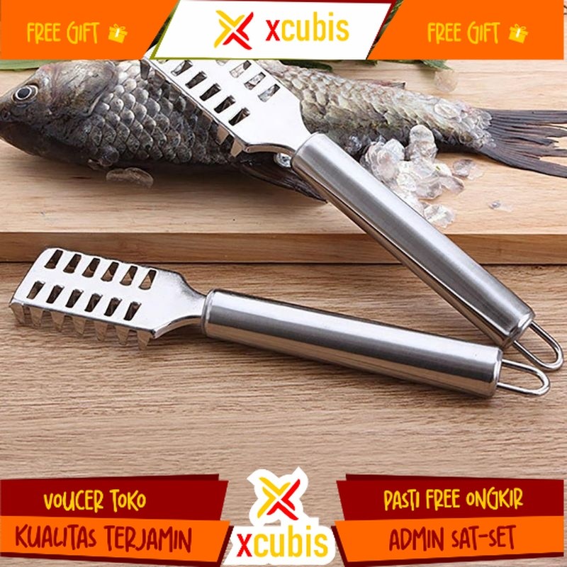ALAT PEMBERSIH SISIK IKAN / PENYERUT SISIK IKAN / PISAU SISIK IKAN/PENGUPAS SISIK IKAN/ Pembersih Si