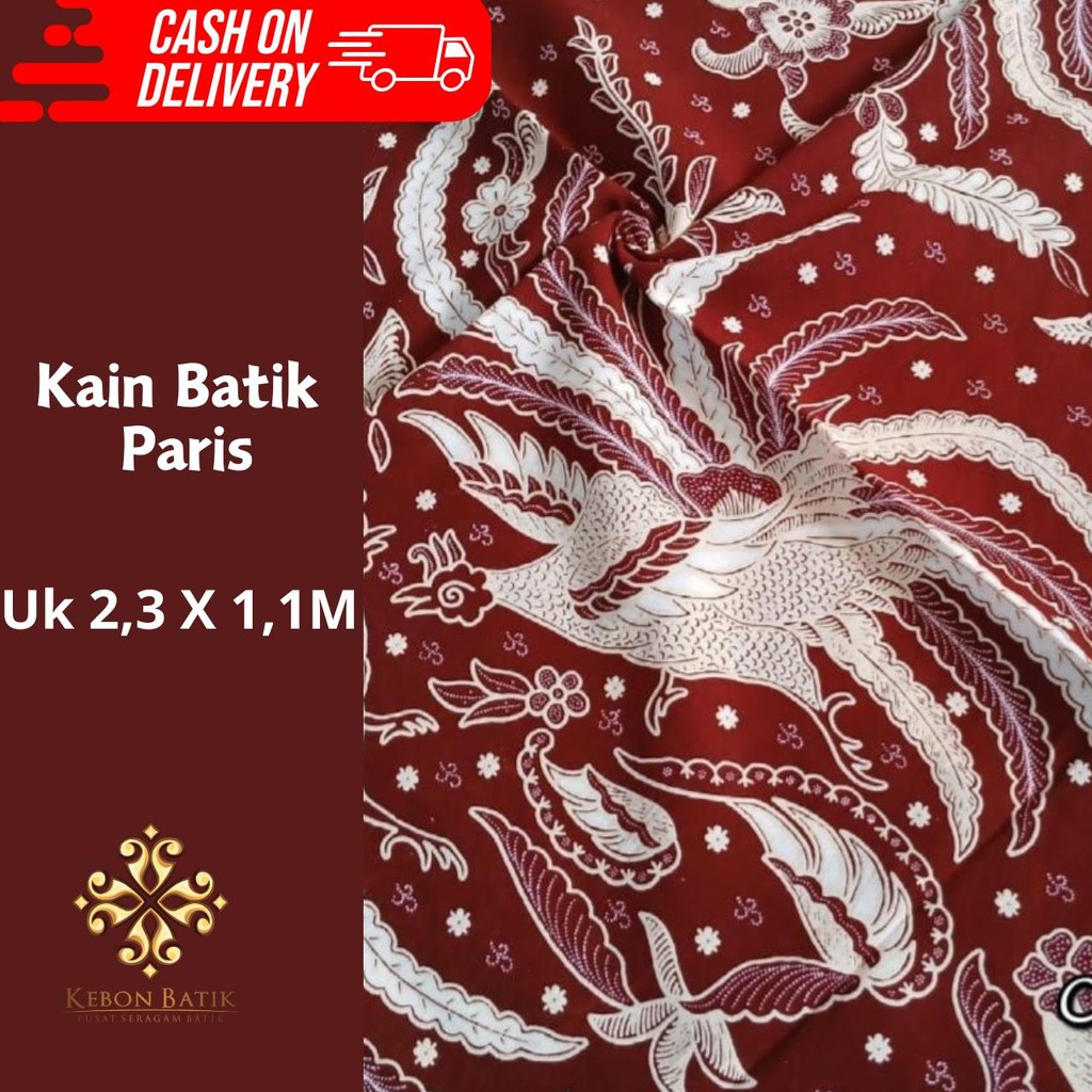Kain Batik Paris Halus untuk Bahan Rok lilit / Bahan Rok lilit Batik / Baju batik Paris Bisa COD 250