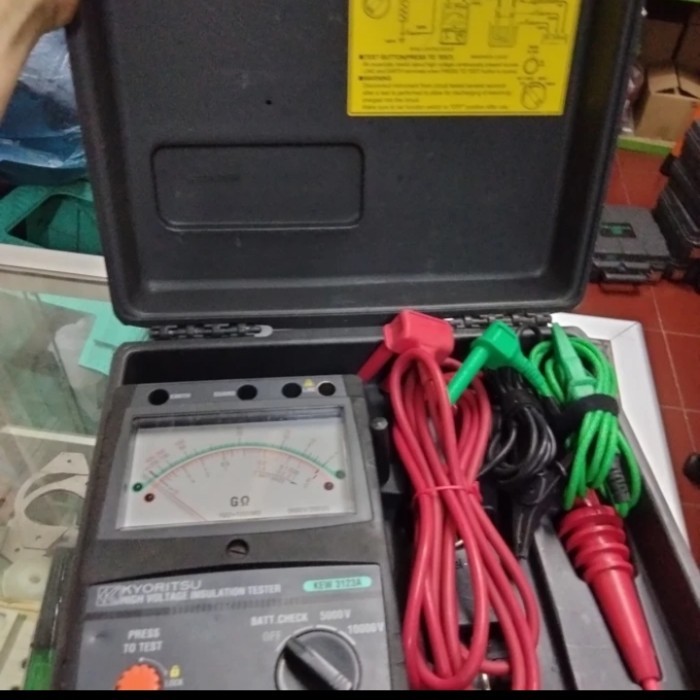 KYORITSU MEGER 3123 A 5000V-10000V