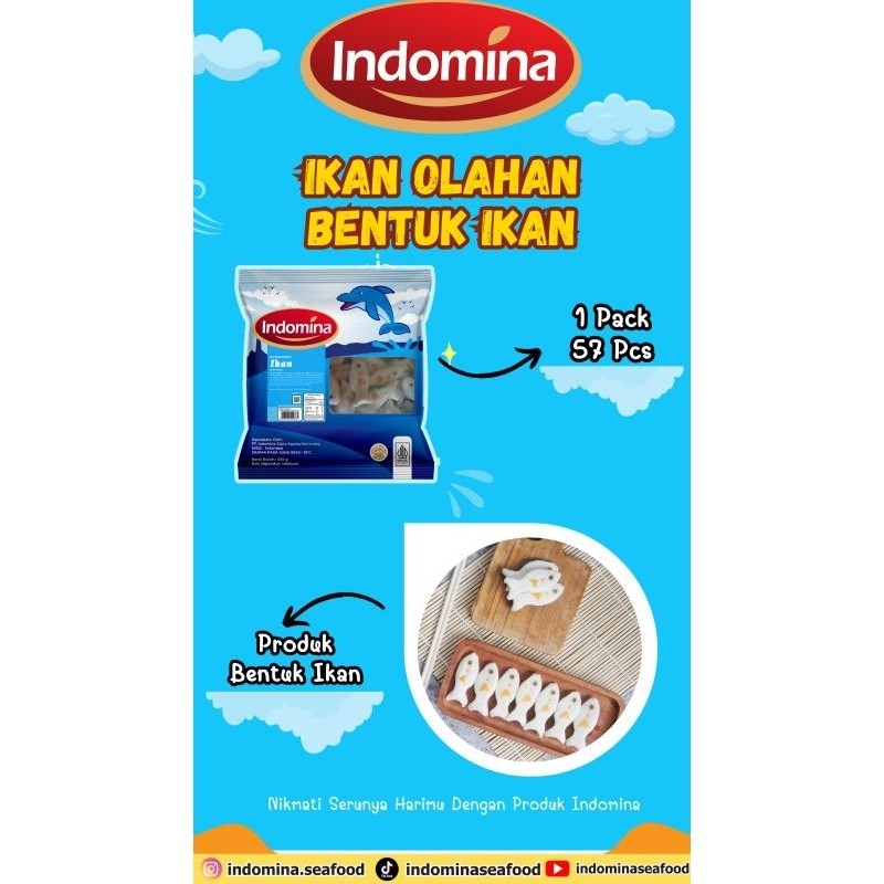 

(DERIFROZEN) INDOMINA BENTUK IKAN 500GR