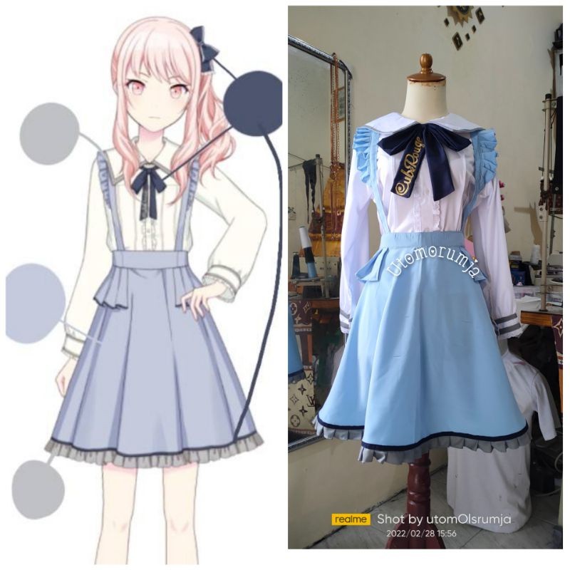 PALING DICARI utomo rumja kostum raiha Mizuki Akiyama Project Sekai costume cosplay