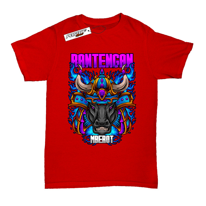 Kaos Baju Anak Viral Bantengan Banteng Mberot -Jaranan Malangan