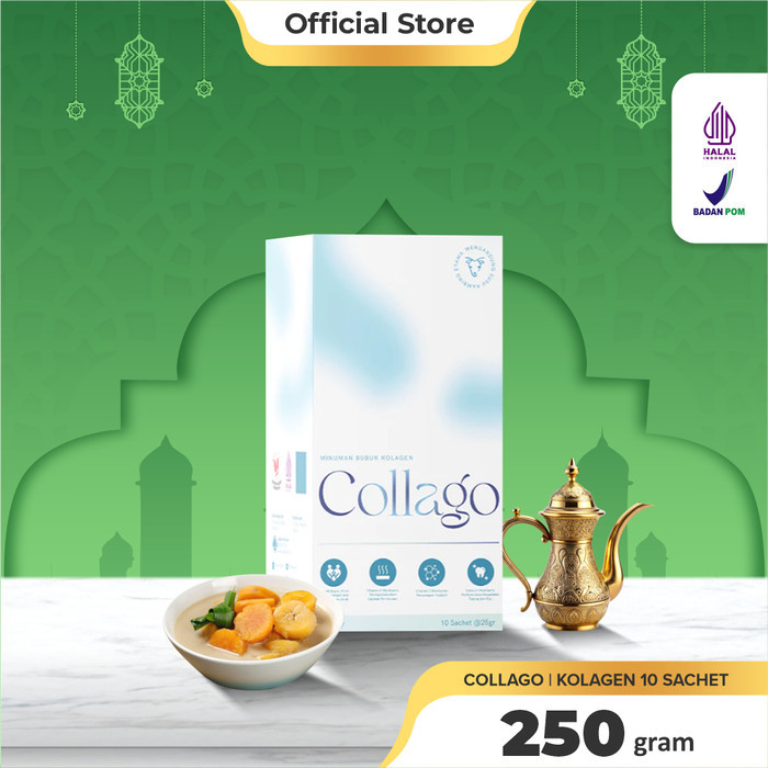 

[[Promo]]BEST SELLER Ternak Syams - Collago Susu Kambing Dengan Fish Collagen 10 sachet