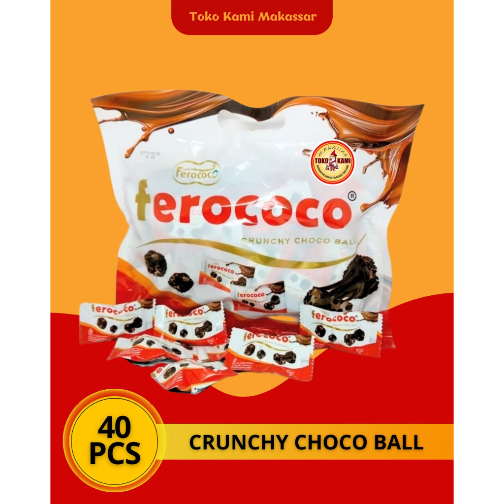 

Ferococo Crunchy Choco Ball isi 40PCS @8gr