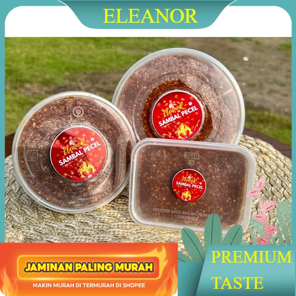 

BUMBU SAMBEL PECEL ASLI 250 GR - ELEANOR