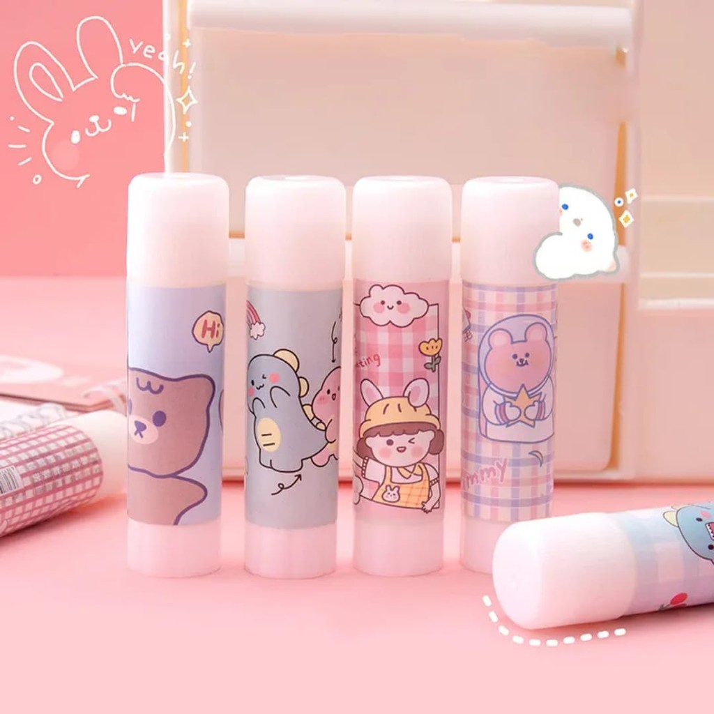 

GLUE STICK KARAKTER RANDOM LEM STIK PERALATAN SEKOLAH ALAT TULIS Animasi school murid anak DEKORASI PRAKARYA