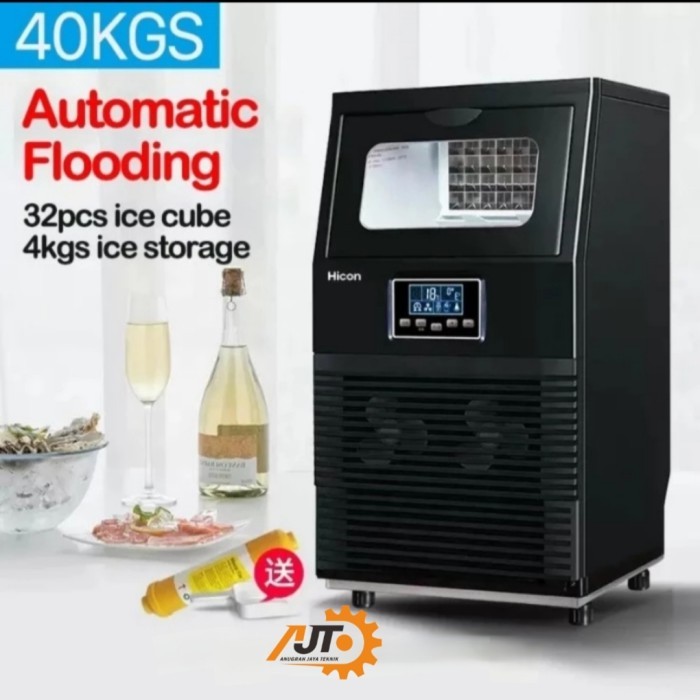 Mesin Es Batu 40 Perhari Iceler ice cube Maker Untuk Cafe