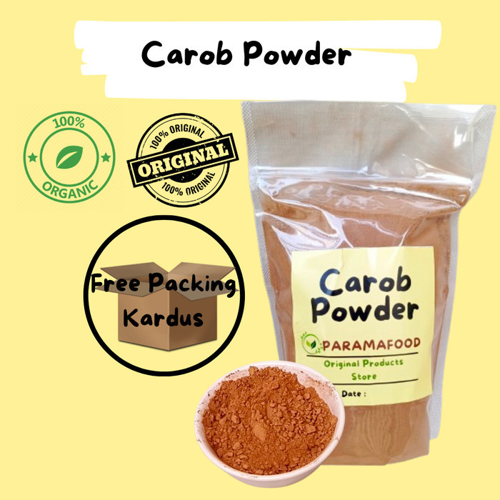 

Promo [Bahan Makanan] Carob Powder (Pengganti Bubuk Coklat) 1000 gram 500 gram 250 gram - 250 gram