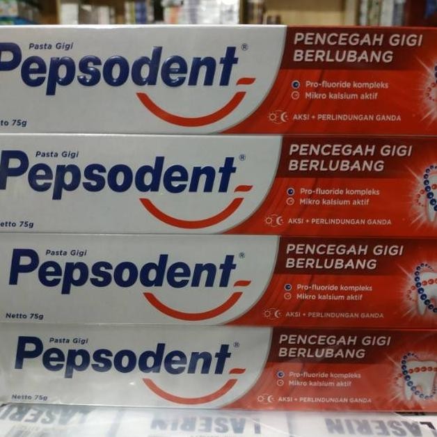 Viral Pasta Gigi Pepsodent 75 Gr Pencegah Gigi Berlubang 12 Pcs / Pack