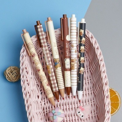 

Pulpen Gel Motif Cartoon Pulpen Pelajar Dan Kantor Pena Lucu Puru Bear 299