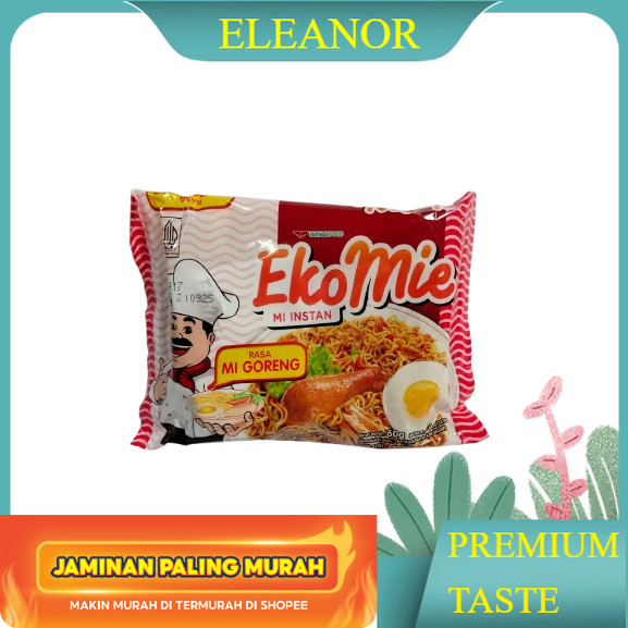 

MIE INSTAN EKOMIE RASA MIE GORENG 60 GR - ELEANOR