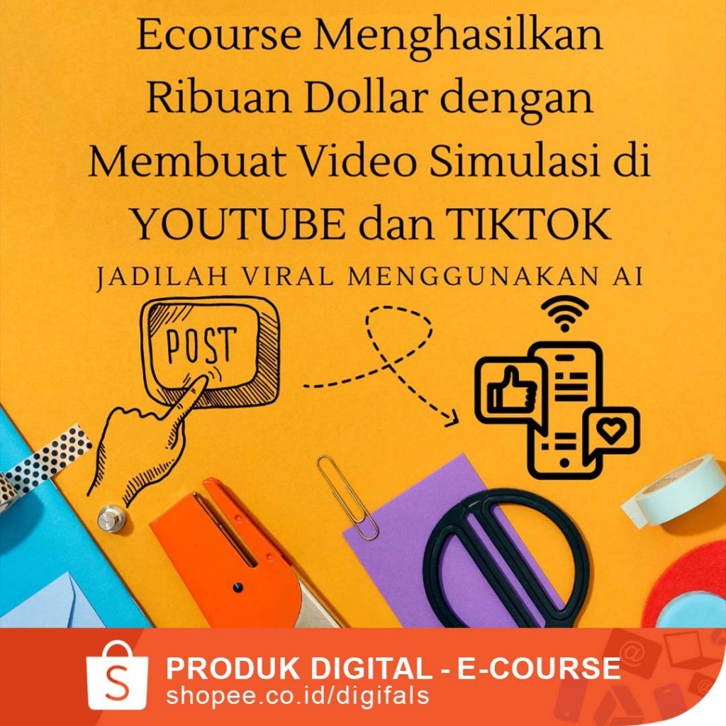 Menghasilkan Ribuan Dollar dengan Membuat Video Simulasi di YOUTUBE dan TIKTOK