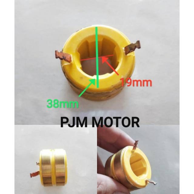 

Ring Konektor Slip Ring Mesin Genset 3500watt 4500 watt Gx160 Gx200 amplas