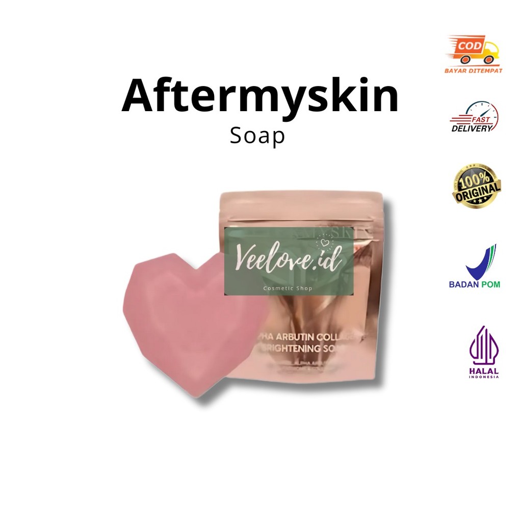 Aftermyskin Alpha Arbutin Brightening Soap