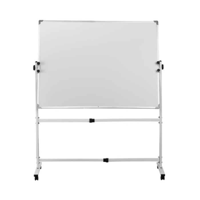 

Papan Tulis Double Side Board ODI 90x150Cm Standing Whiteboard W/ Roda