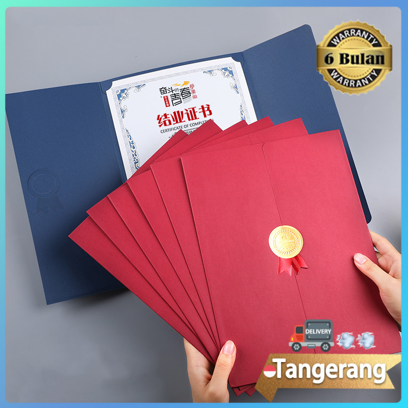 

Map Sertifikat Certificate Holder A4 Folio Plakat Penghargaan
