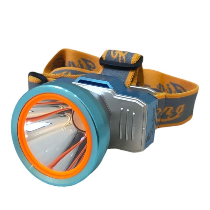 Senter Kepala Cahaya Kuning Super Terang / Lampu Camping LED / Senter Cahaya Kuning Tipe JL-5299K