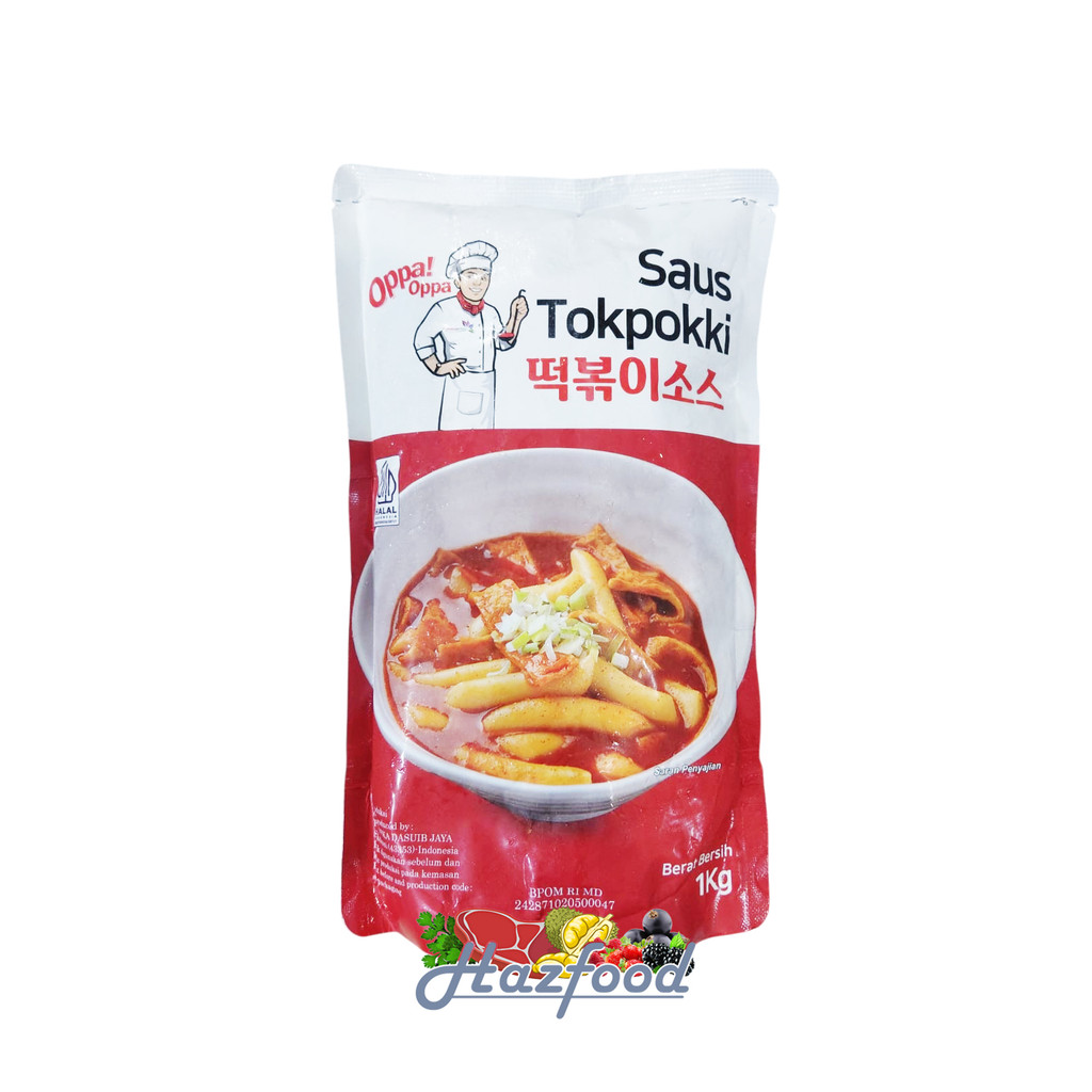 

Hazfood - Bumbu Saus Tokpoki topoki Tteokbokki tokpokki Odeng Fish Cake 1Kg