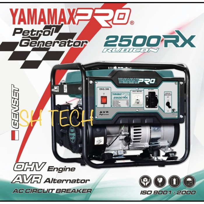 GENSET YAMAMAX PRO 2500 RX 2500RX 1100 WATT GENERATOR LISTRIK