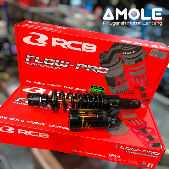 Shock Breaker Belakang RCB Flow Pro Mio Mio j Mio Z Xeon Soul 305 MM - Black Premium