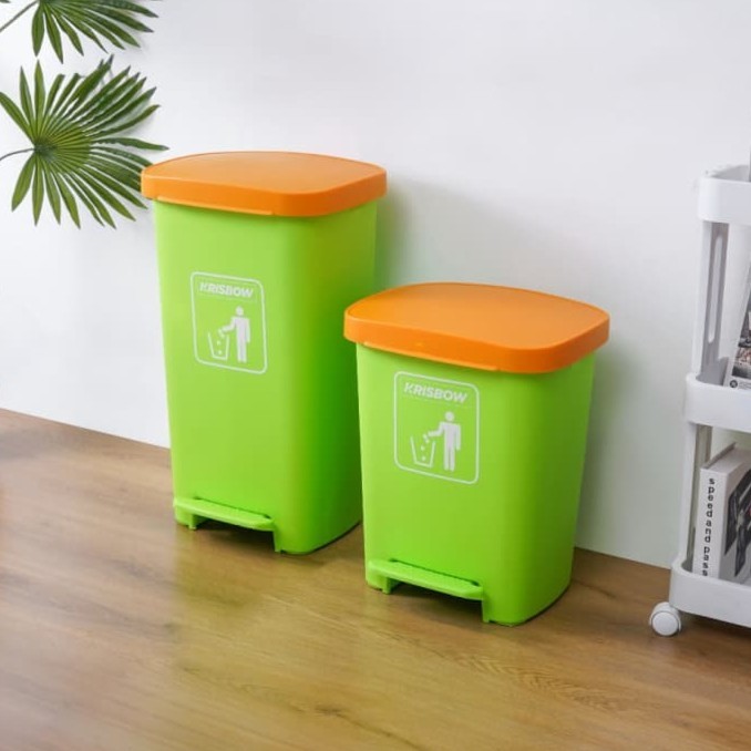 Tempat Sampah Injak 30 50 Liter KRISBOW Pedal Bin HDPE