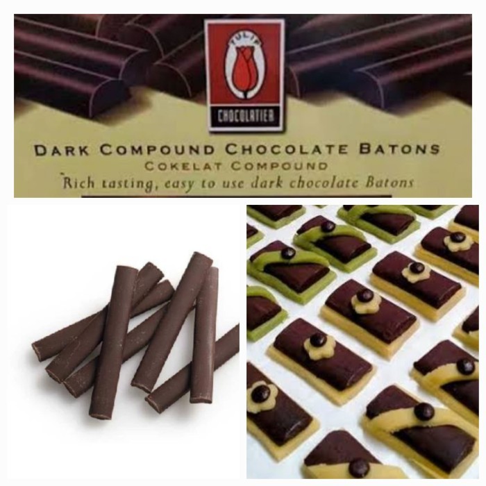 

coklat stick batons tulip 1kg. bake stable.dapat di panggang