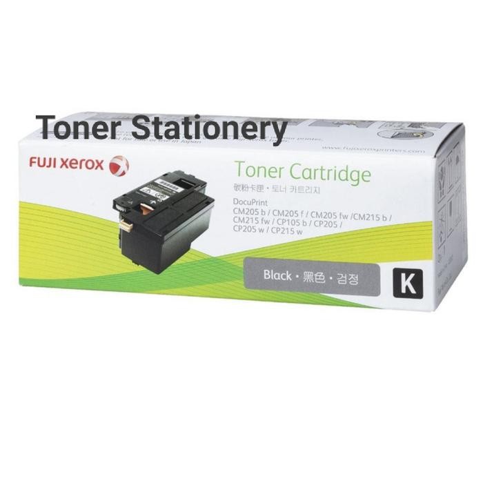 saleeTONER FUJI XEROX CM205B/CM205F/CM205FW/CM215B/CM215FW BLACK ORI - Hitam berkualitas