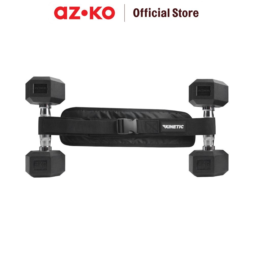 AZKO Kinetic Dumbbell Attachment Hip Thrust - Hitam Alat Bantu Latihan Perlengkapan Olahraga Perleng