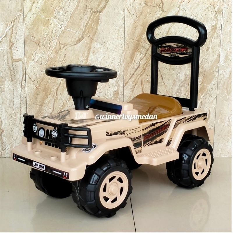 Mainan Mobil Duduk JR 551 / Mobil Duduk Tunggang Anak / Ride On / Mobil Duduk Anak