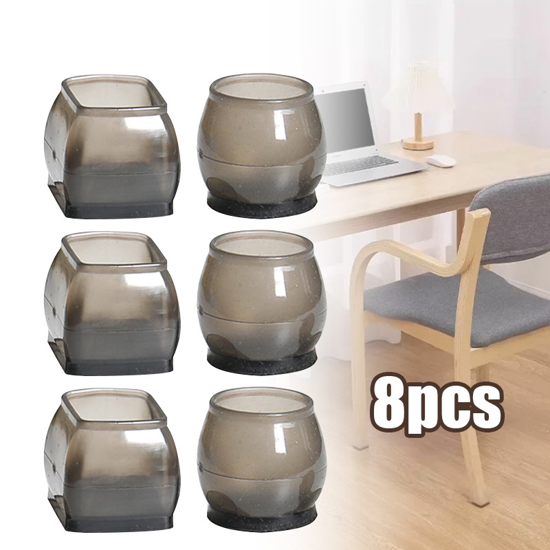 
Alas Pelindung Kaki Meja Kursi Bulat 4pcs Alas Kaki Meja Silicon Pelindung Kaki Meja Premium Cover