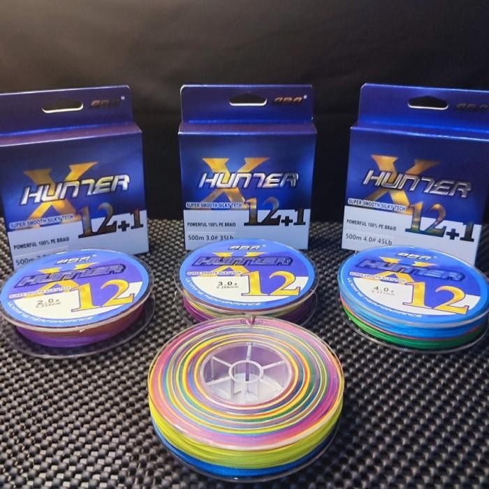 SENAR PANCING PE X12 X-HUNTER 500m - PE 4