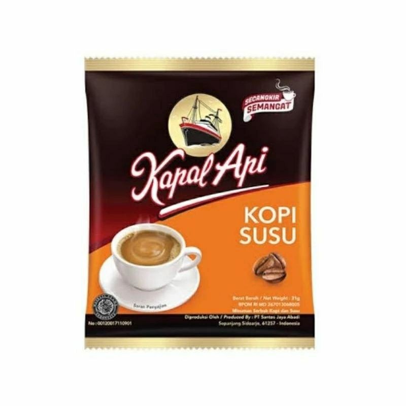 

Kapal Api Kopi Susu Isi 10Bks - ARM
