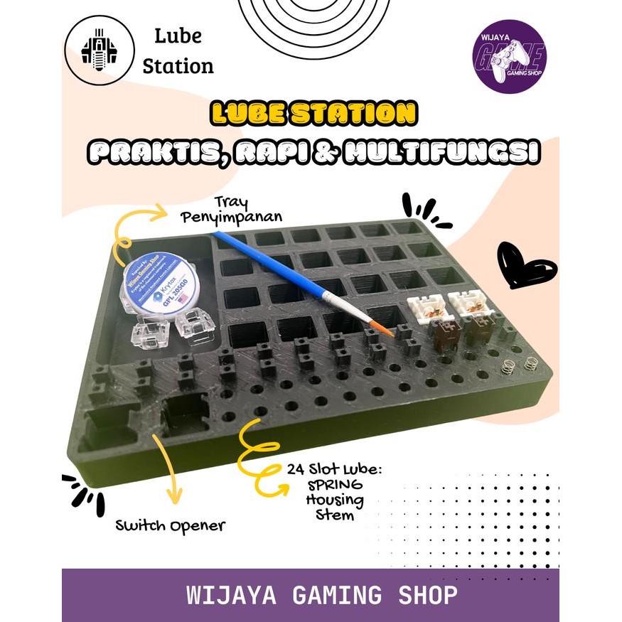 Lube Station Switch Tester Mechanical Keyboard Gaming