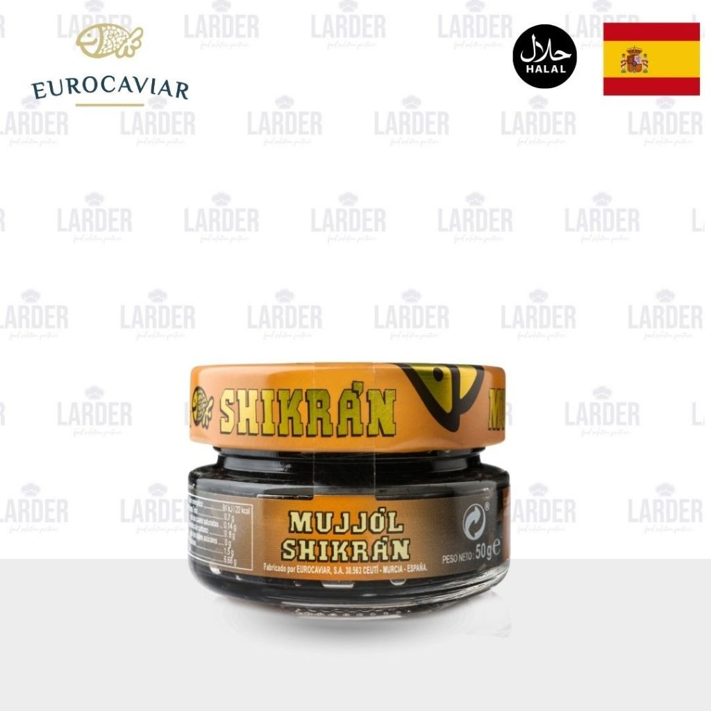 

Eurocaviar Mujjol Shikran Black Caviar 50-550g