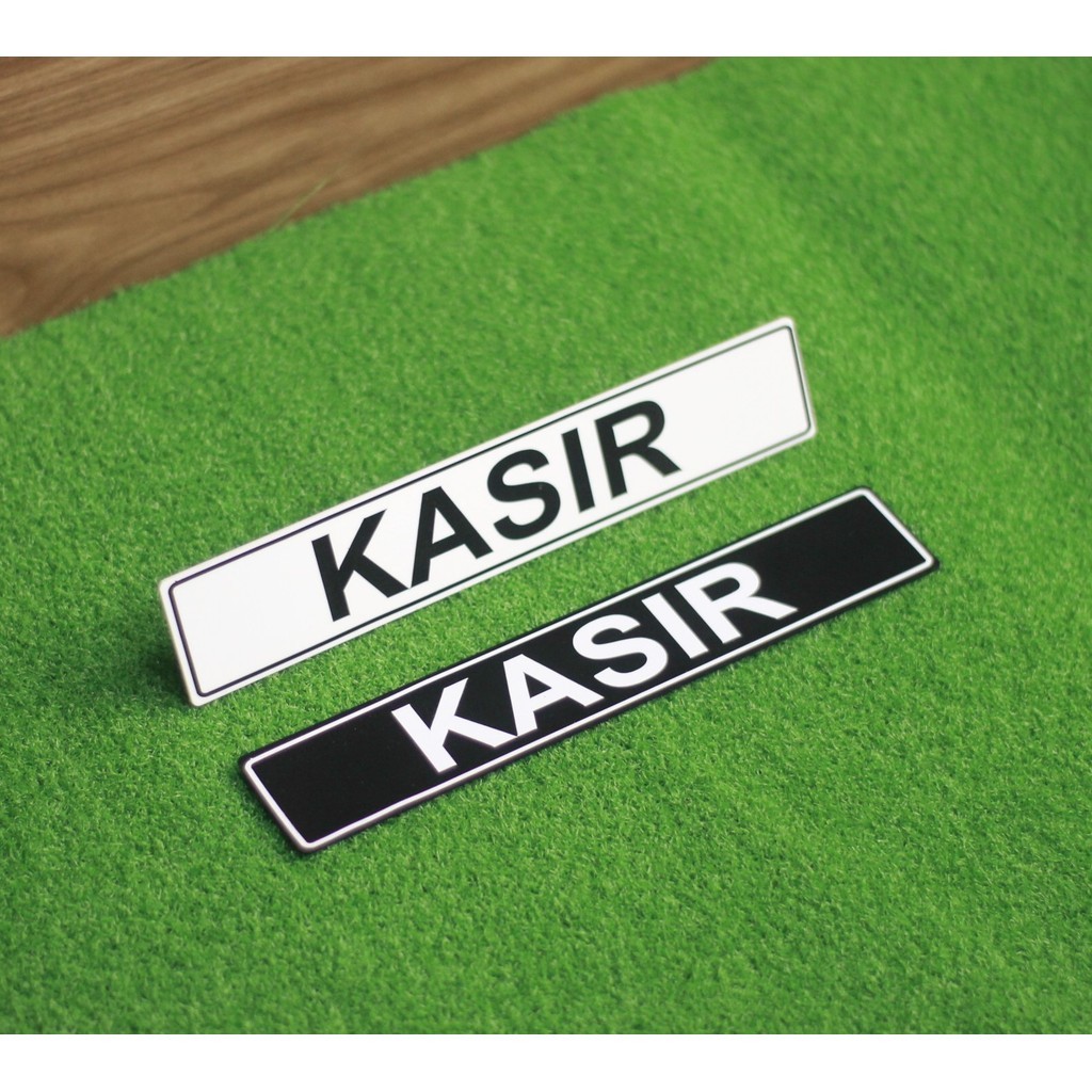 akrilik papan nama ruangan kasiroffice bahan akrilic 2mm akrilik tulisan sticker