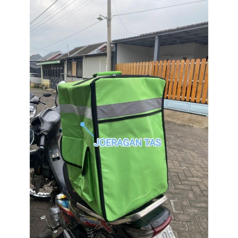 TPK Tas Ransel Kurir Jumbo Anti Air. Tas Gojek. Tas Grabfood Delivery. Tas Box Motor TAS PUNGGUNG KU