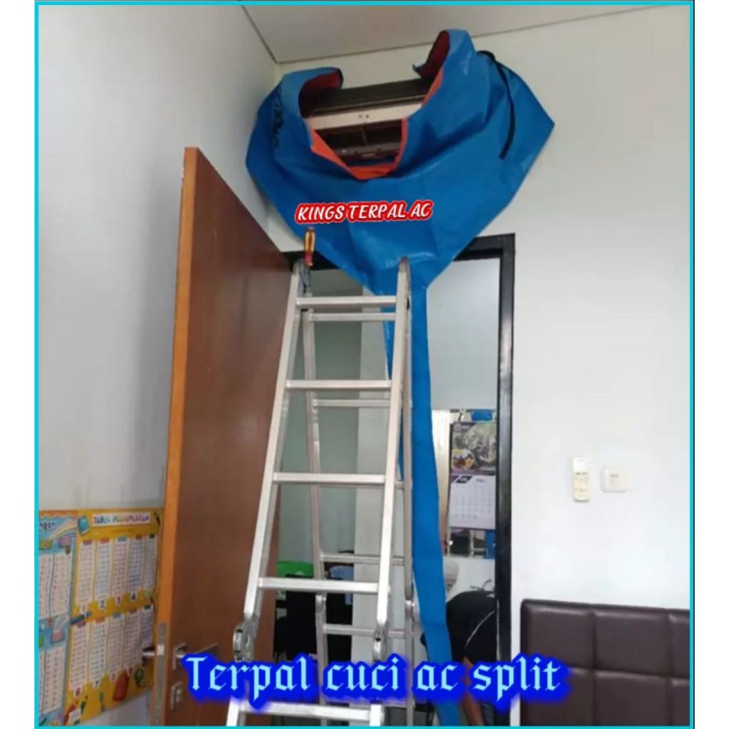 PLASTIK CUCI AC TEBAL/COVER CUCI AC UNTUK 1/2 PK 3/4PK 1PK 2PK