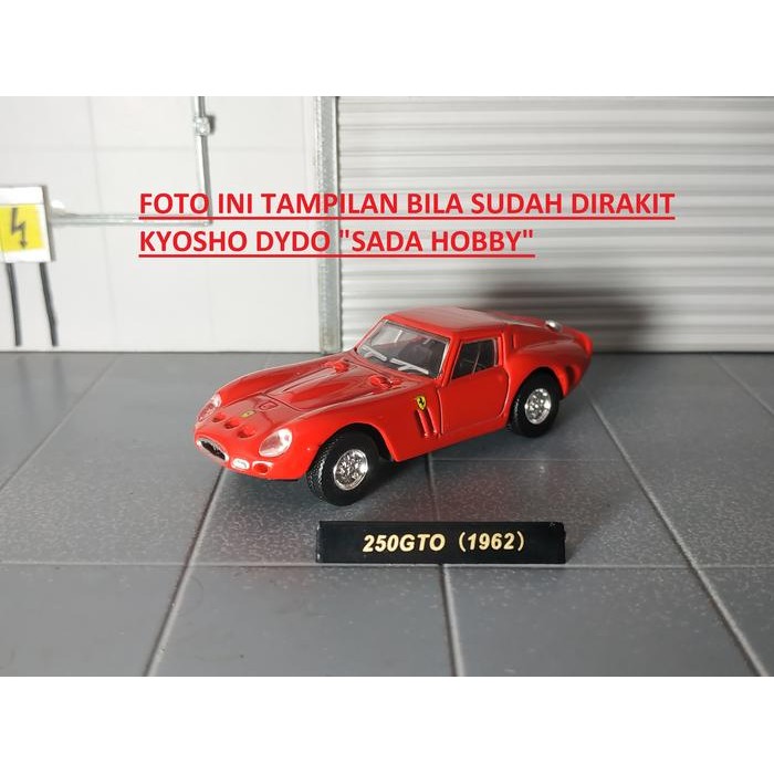 Dydo Kyosho  Diecast Skala 1/64 Ferrari 250GTO 1962