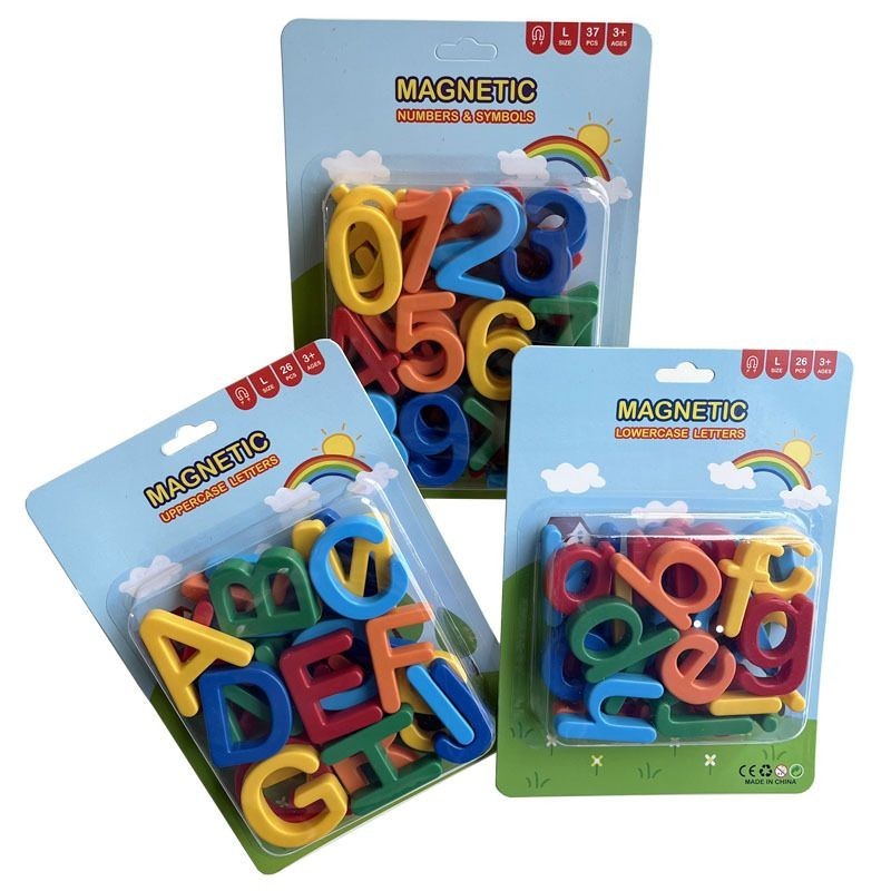 26 37Pcsmainan Angka Dan Huruf Magnet Magnet Angka Dan Huruf Huruf Abjad Magnet Magnet Letters