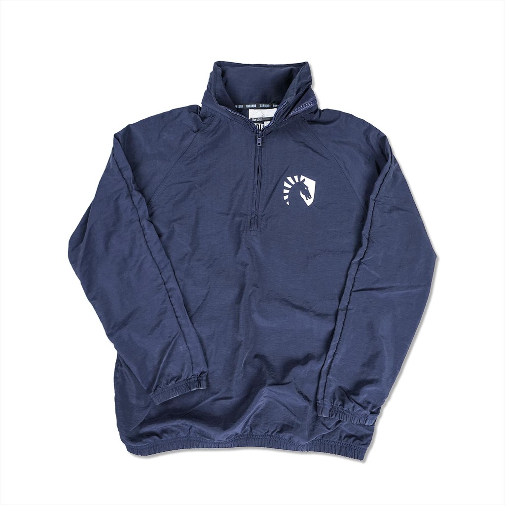 Crest Half Zip Windbreaker Navy