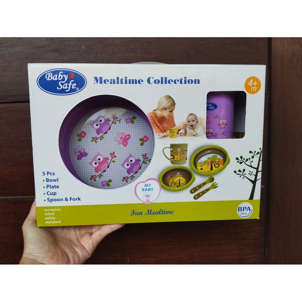 Baby Safe Mealtime Collection Set Alat Makan Bayi