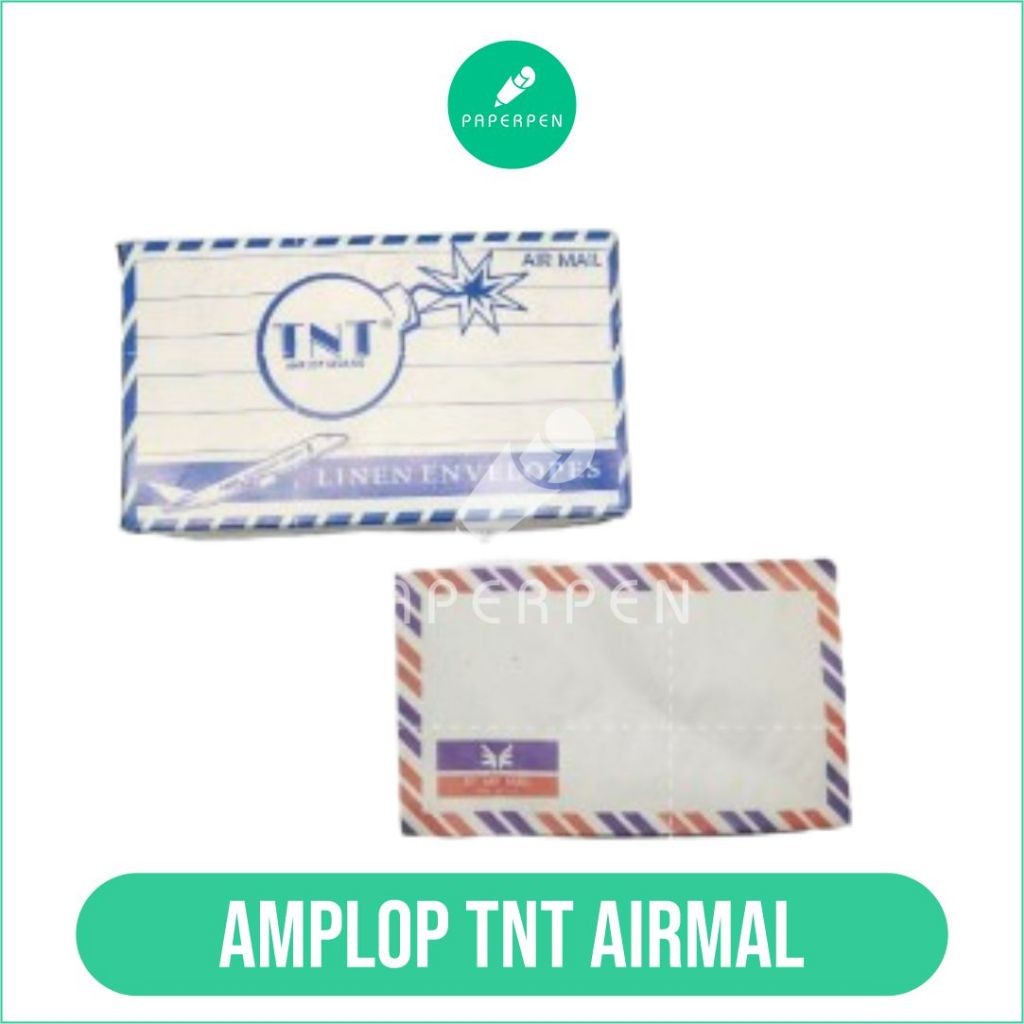 

(SN.ATK) AMPLOP TNT AIRMAIL/AIRMAL/AMPLOP PUTIH KERTAS